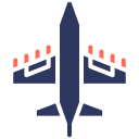 avión militar icon