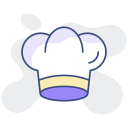 gorro de cocinero icon