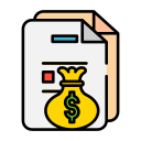 informe financiero icon