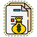 informe financiero icon