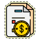 informe financiero icon