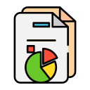 informe financiero icon