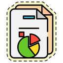 informe financiero icon