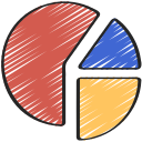 gráfico circular icon