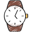 reloj de pulsera icon