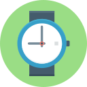 reloj de mano icon