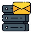 alojamiento de correo electrónico icon