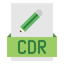 archivo cdr icon