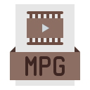 archivo mpg icon