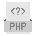 archivo php icon