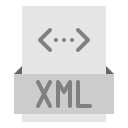 archivo xml icon