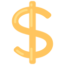 signo de dólar icon