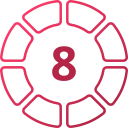 número 8 icon