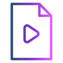 archivo de vídeo icon