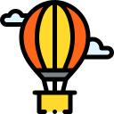 Globo de aire caliente icon