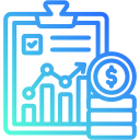 planificación financiera icon