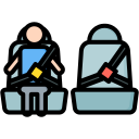 cinturón de seguridad icon