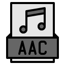 archivo aac icon