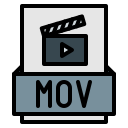 archivo mov icon