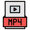 archivo mp4 icon