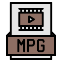 archivo mpg icon