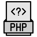 archivo php icon