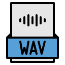 archivo wav icon