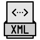 archivo xml icon