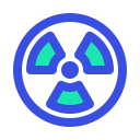 peligro nuclear icon