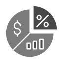 gráfico circular icon