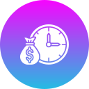 el tiempo es dinero icon