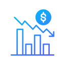 pérdida de ganancias icon