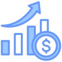 crecimiento empresarial icon