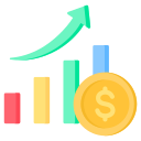 crecimiento empresarial icon