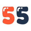 cincuenta y cinco icon