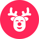 reno de navidad icon