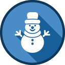 muñeco de nieve icon