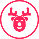 reno de navidad icon