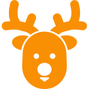 reno de navidad icon