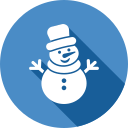 muñeco de nieve icon