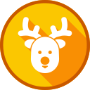 reno de navidad icon