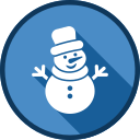 muñeco de nieve icon