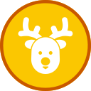 reno de navidad icon