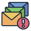 correo basura icon