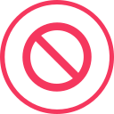 restricción icon