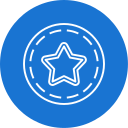 estrella de neón icon