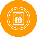 calculadora de neón icon