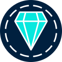 diamante de neón icon