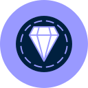 diamante de neón icon