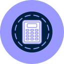 calculadora de neón icon